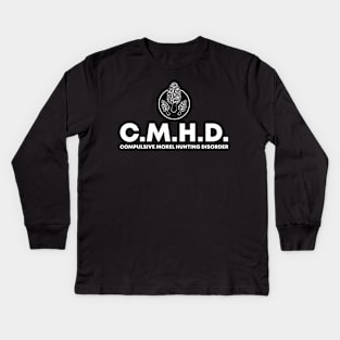 C.M.H.D. Compulsive Morel Hunting Disorder Kids Long Sleeve T-Shirt